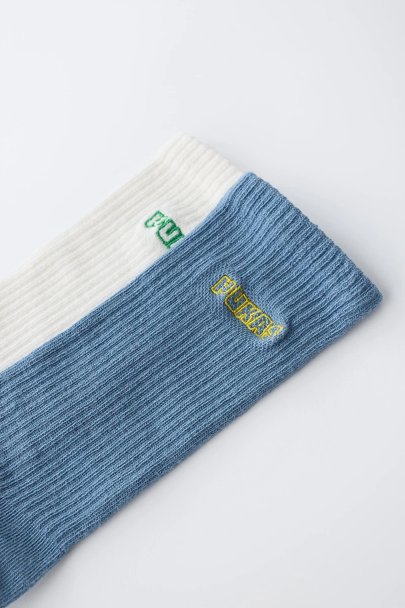 TWO-PACK PUKAS SURF LONG SOCKS