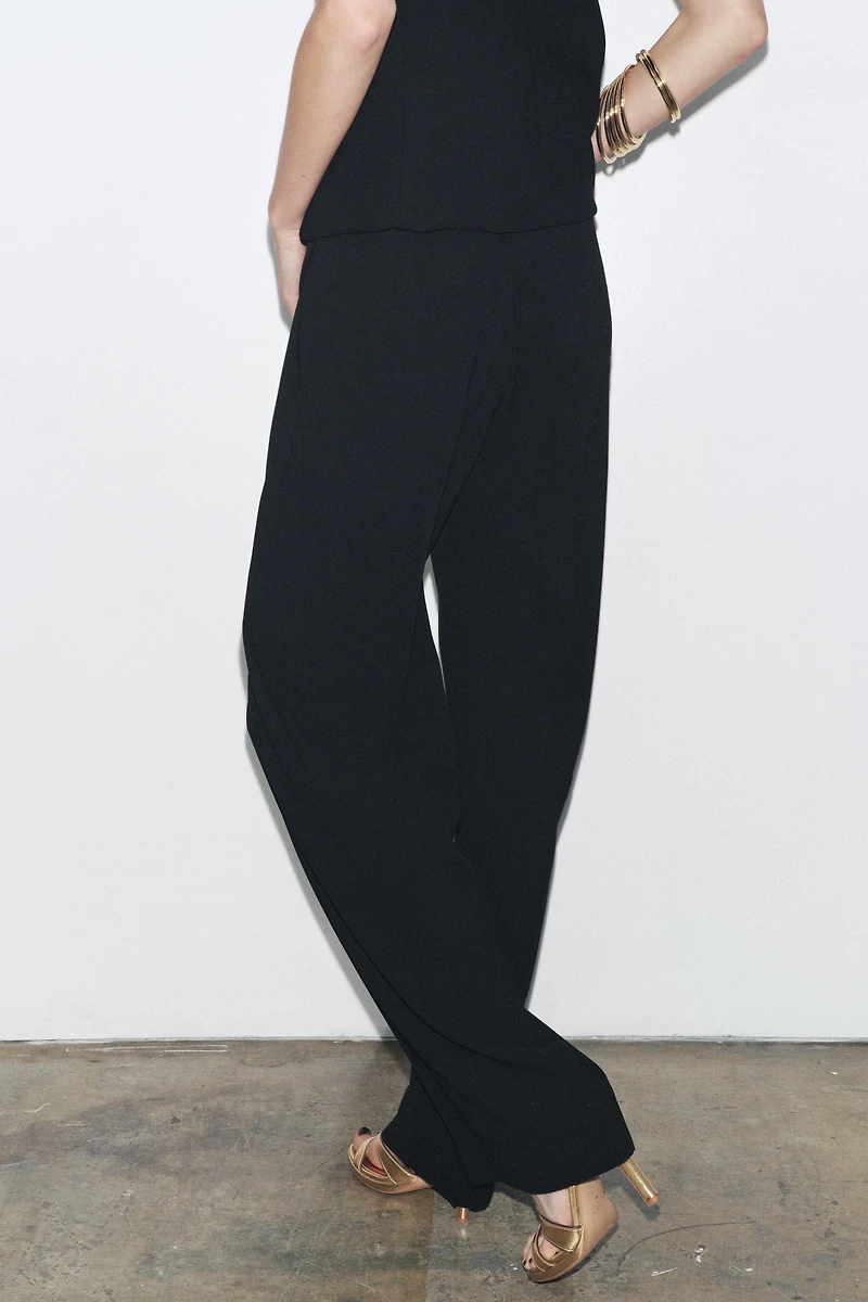 ZW COLLECTION WIDE LEG PLEATED PANTS