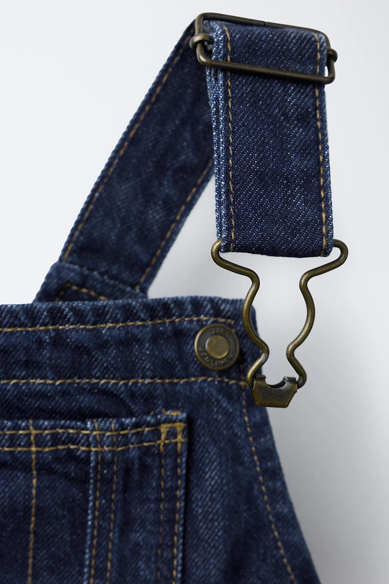 BENSIMON ® X ZARA DENIM PINAFORE DRESS