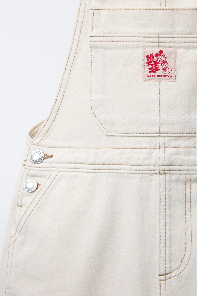 MICKEY MOUSE © DISNEY TWILL OVERALL SHORTS