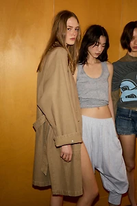 OVERSIZED LONG TRENCH COAT