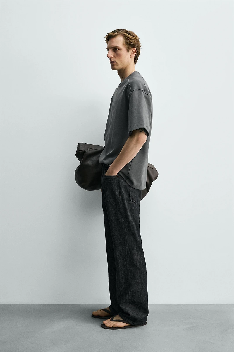 INTERLOCK RELAXED FIT SWEATSHIRT