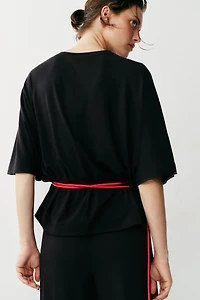 FLOWY OVERSIZED T-SHIRT