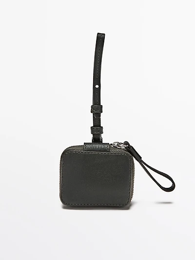 Étui AirPods en cuir nappa