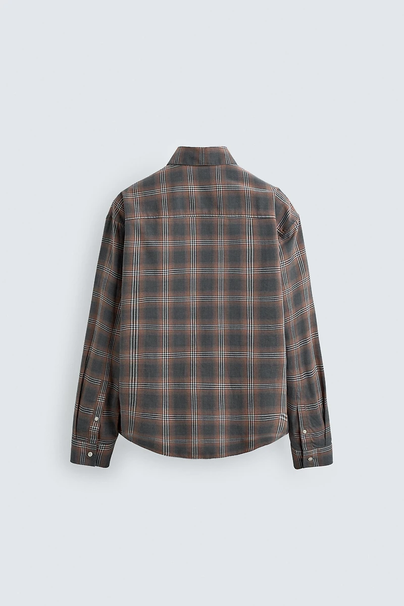 CHEMISE RELAXED FIT À CARREAUX