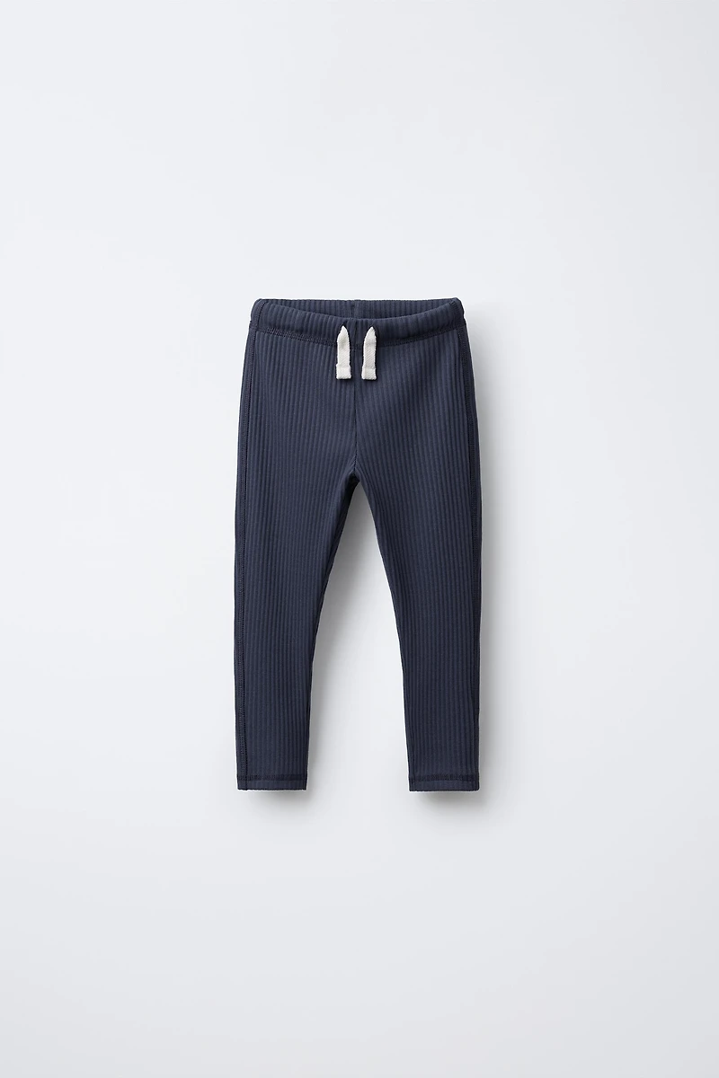 LEGGING CÔTELÉ ÉTIQUETTE