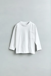 PLAIN POCKET T-SHIRT