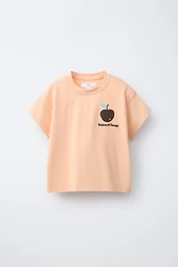 T-SHIRT À PIÈCE BRODÉE
