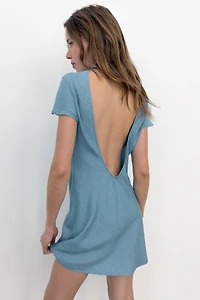 ROBE COURTE DOS NU