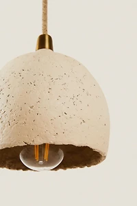 PAPIER-MÂCHÉ PENDANT LAMP