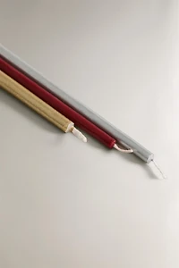 PACK BOUGIES EFFILÉES MULTICOLORES NOËL (PACK DE 15)