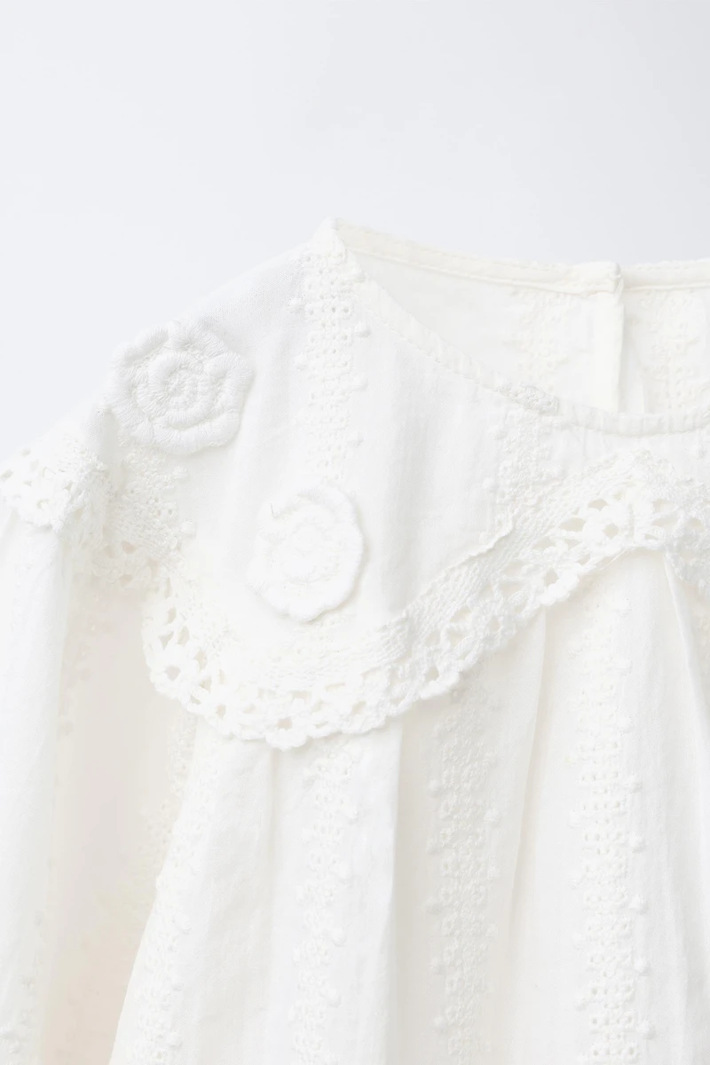 EMBROIDERED ROMANTIC SHIRT