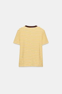 T-SHIRT À RAYURES MANCHES COURTES