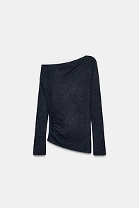 ASYMMETRIC DOUBLE EFFECT T-SHIRT