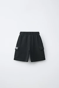 PLUSH CARGO SHORTS