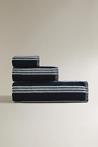 IRREGULAR STRIPED BATH TOWEL