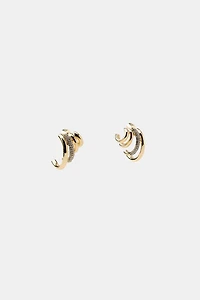 BOUCLES D'OREILLES EARCUFF À STRASS