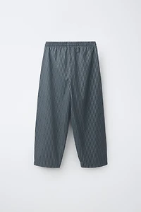 STRIPED BAGGY PANTS