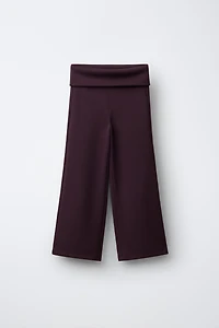 PANTALON DE SPORT À JAMBES LARGES