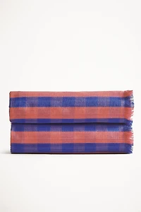 CHECKED COTTON MULTI-PURPOSE BLANKET X TENSIRA