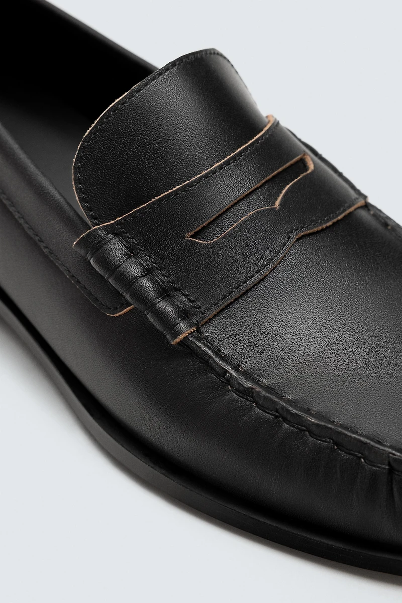 LIMITED EDITION LEATHER LOAFERS