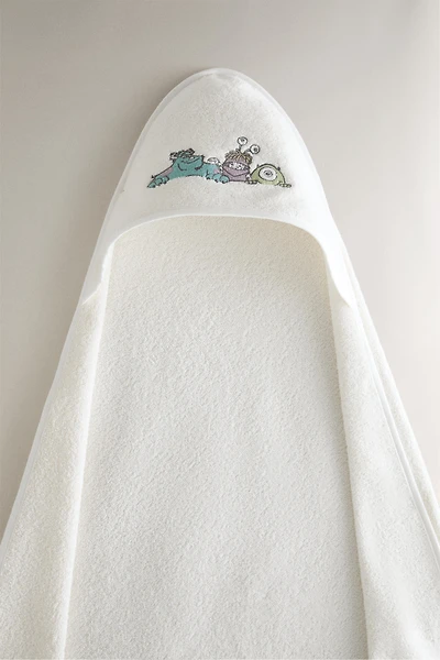 MONSTERS, INC. HOODED BABY TOWEL