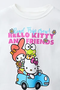 T-SHIRT VOITURE HELLO KITTY AND FRIENDS © SANRIO