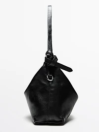 Small nappa leather bag