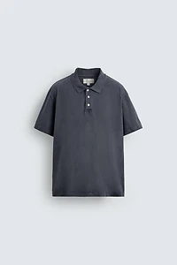 POLO DÉLAVÉ RELAXED FIT