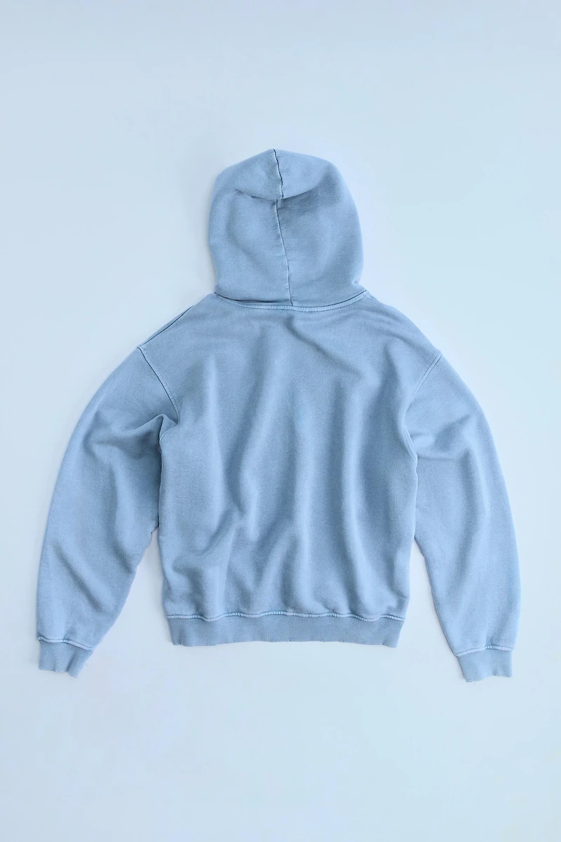 WASHED EFFECT HOODIE