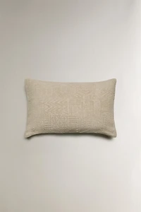 JACQUARD THROW PILLOW COVER