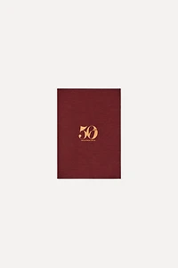 ZARA 50TH ANNIVERSARY SMALL NOTEBOOK