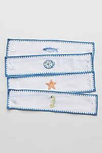 RAMIE NAPKIN HOLDERS (SET OF 4)
