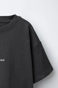 TEXT PRINT T-SHIRT
