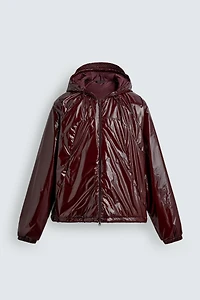SHINY WATER REPELLENT PUFFER JACKET