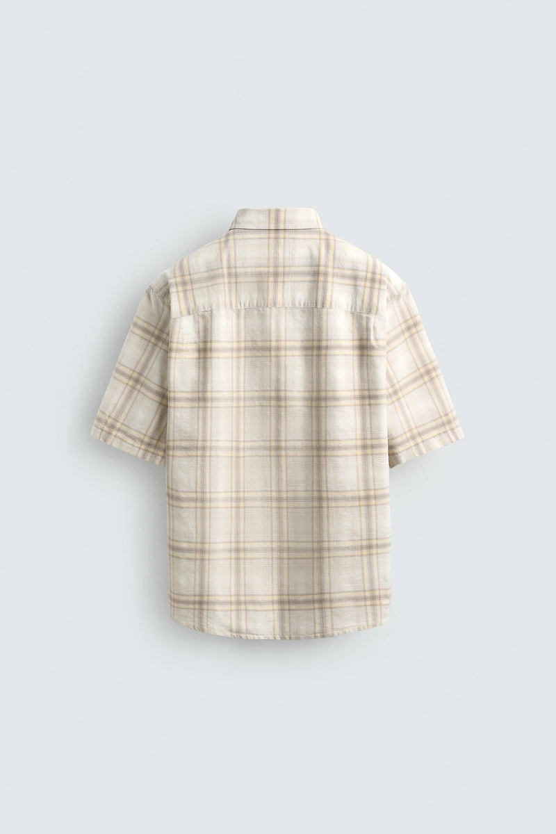 REGULAR FIT PLAID SHIRT