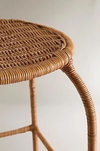 RATTAN STOOL