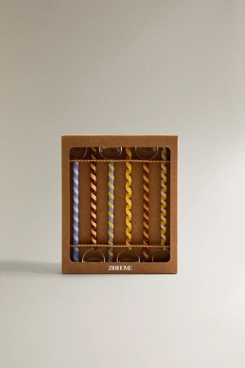 ENSEMBLE PETITES CUILLÈRES BOROSILICATE
