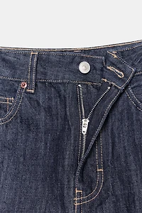TRF MID-RISE DENIM JORTS
