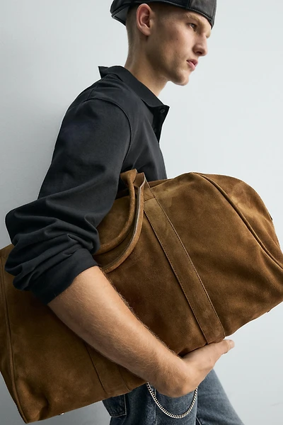 LIMITED EDITION LEATHER TRAVEL BAG