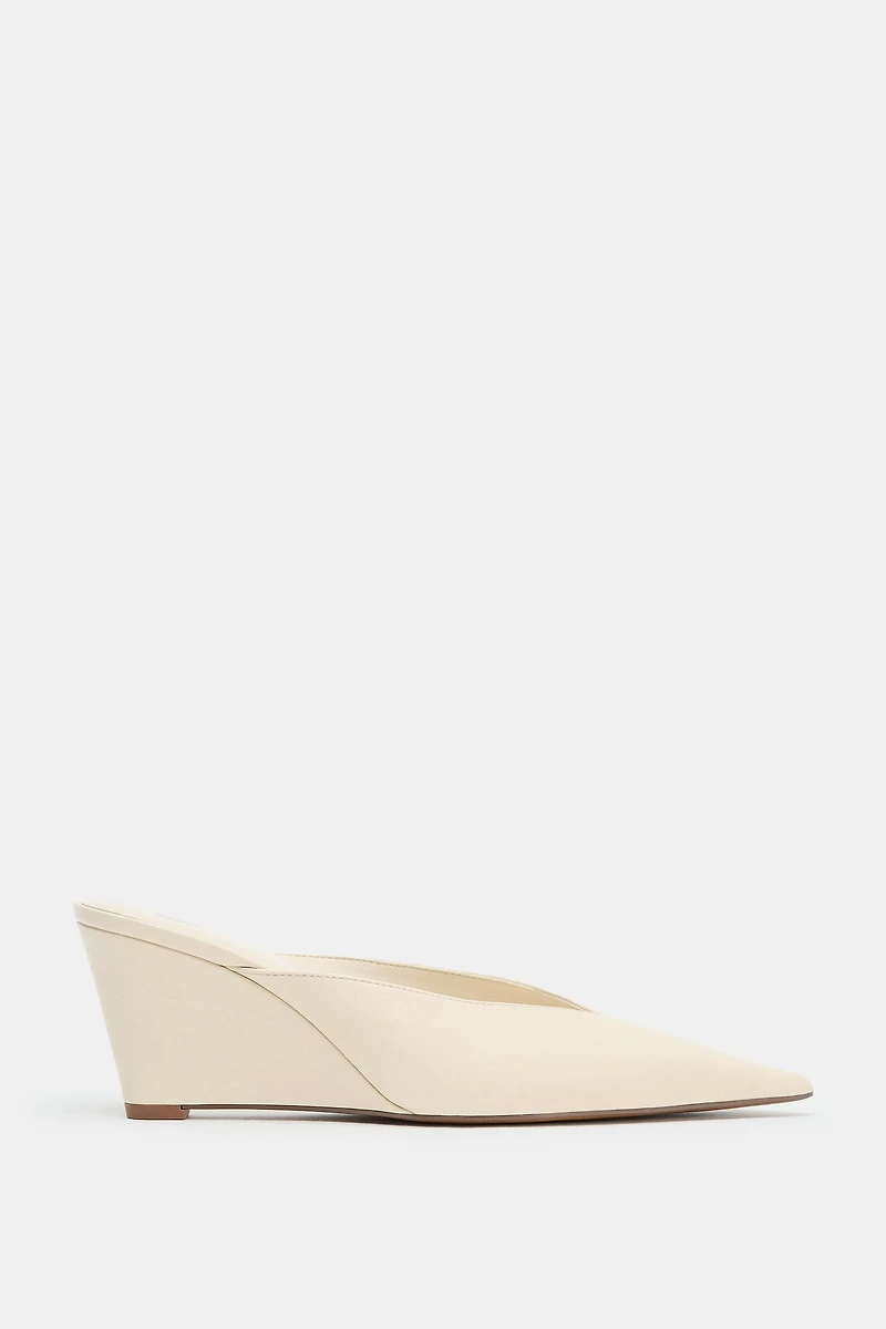 SLINGBACK WEDGE SHOES