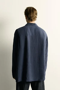 LIGHTWEIGHT 100% LINEN RELAXED FIT SHIRT