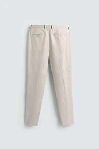 SUIT PANTS 100% LINEN