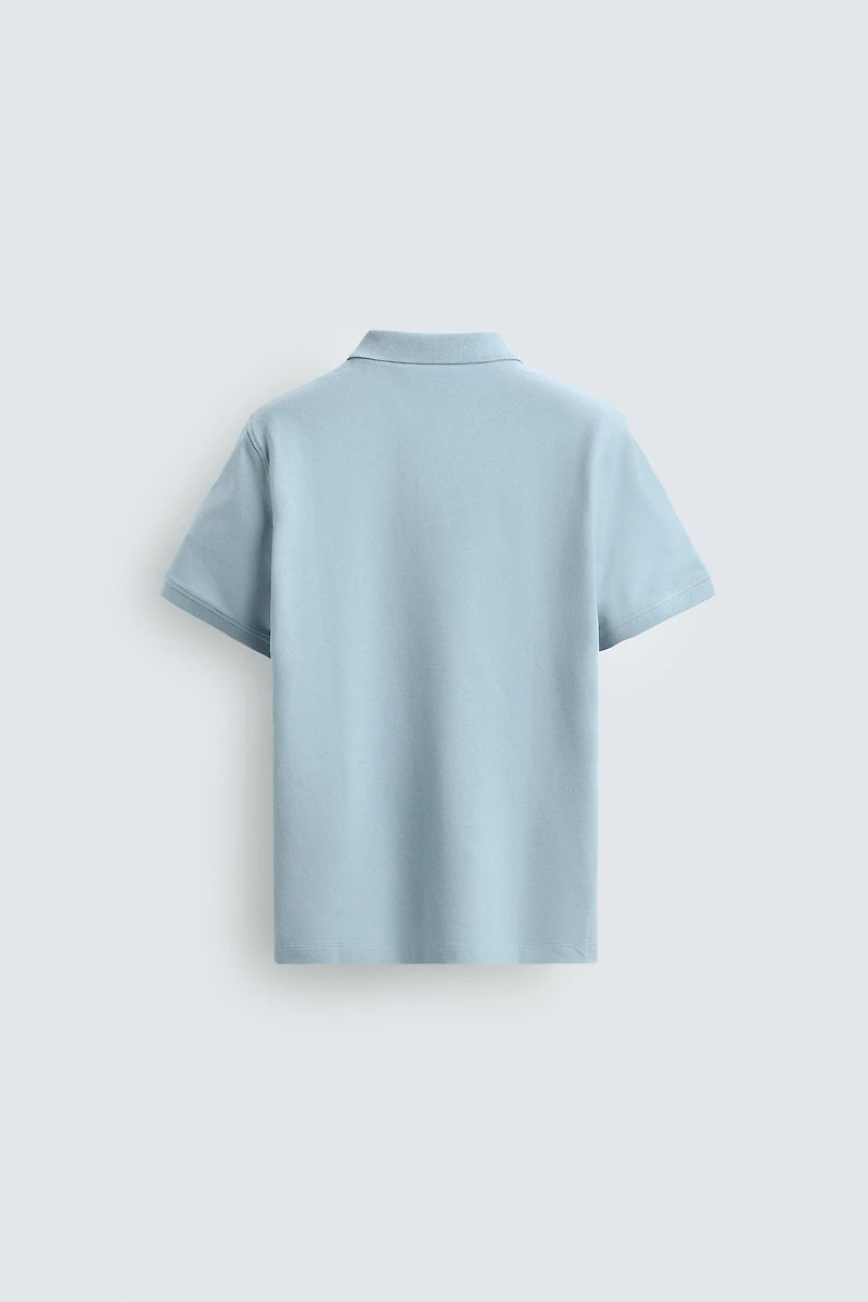 PIQUÉ TEXTURED POLO