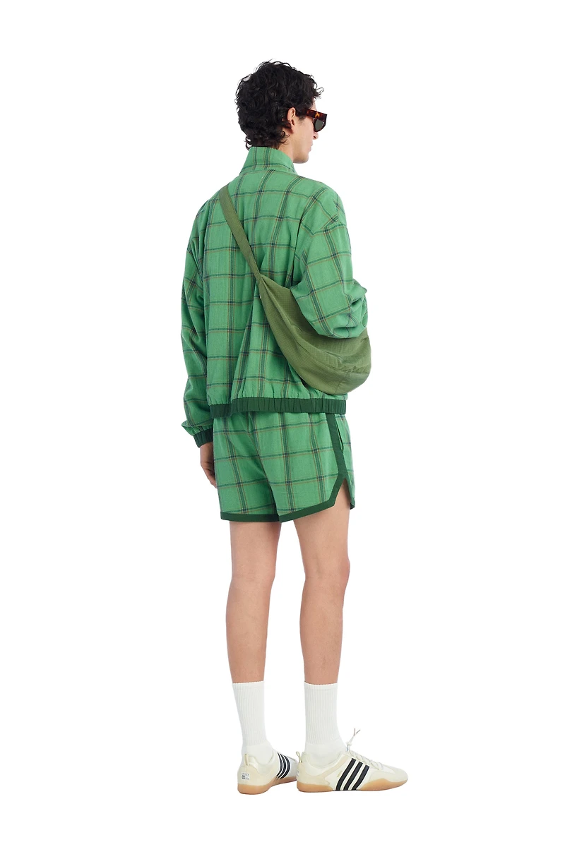 FABRIC SHOULDER BAG