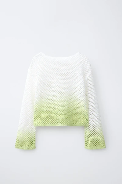 DEGRADÉ MESH JUMPER