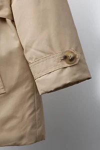 TRENCH MATELASSÉ CEINTURÉE