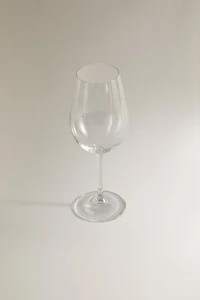 ENGRAVED CHRISTMAS WINE GLASS