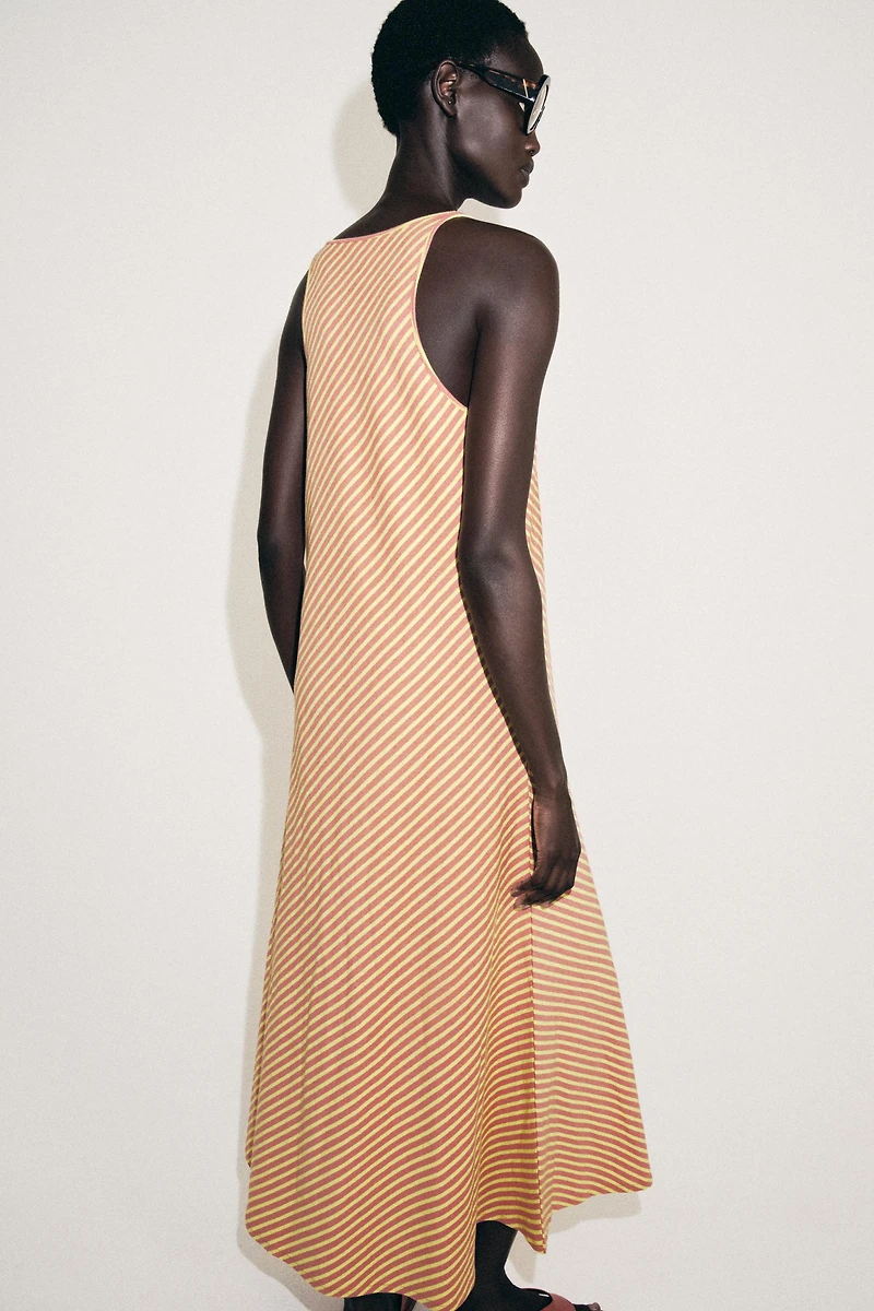 ROBE LONGUE RAYURES