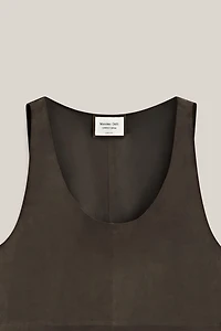 Suede leather strappy top - LIMITED EDITION